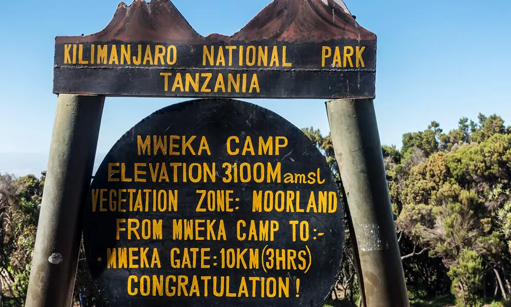 Mweka Camp - Globalxplorers