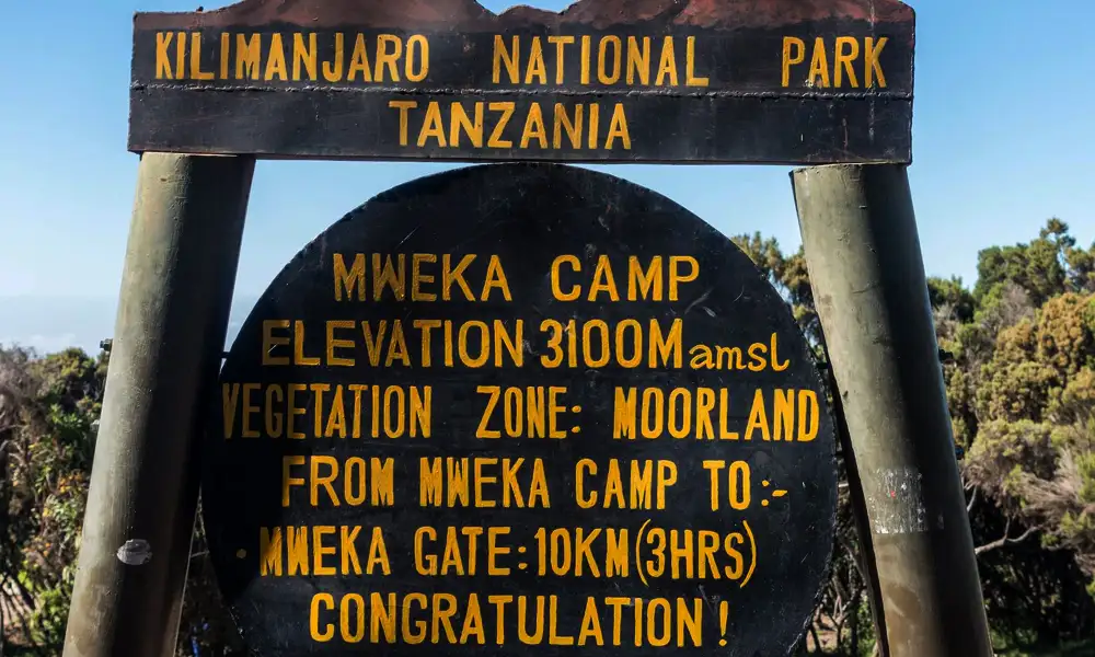 Mweka Camp - Globalxplorers