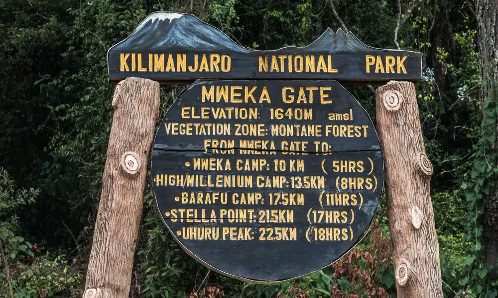 Mweka Gate - Globalxplorers