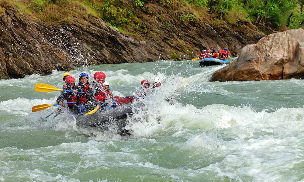 Day Rafting in Trishuli River - GlobalXplorers