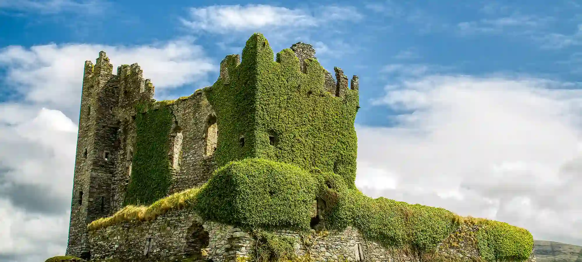 Ballycarbery Castle Ruins, Cahersiveen, Co. Kerry, Ireland - GlobalXplorers