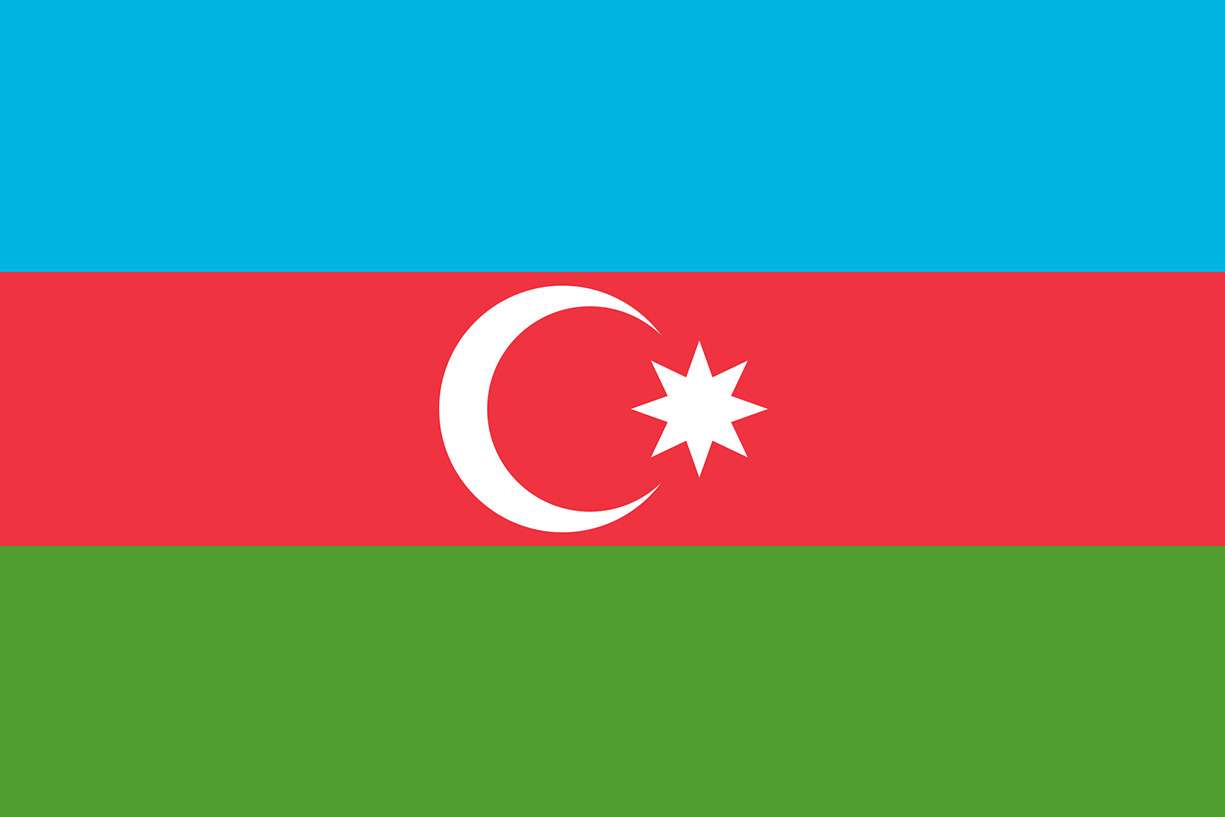 Flag of Azerbaijan - GlobalXplorers