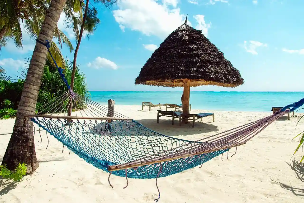 A hammock at Fumba Beach Lodge - GlobalXplorers