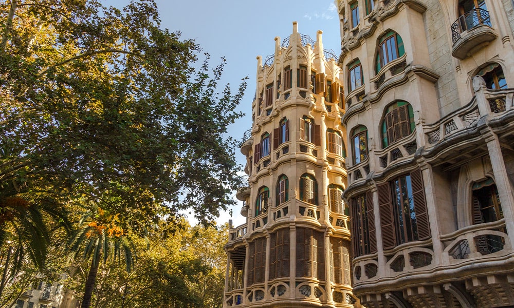 Modernist buildings in Palma - GlobalXplorers